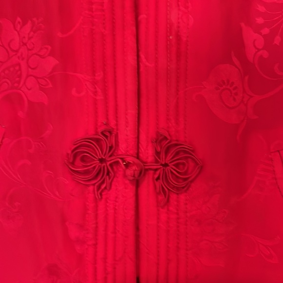 Red vintage jacket from Hong Kong- good luck! - Picture 4 of 5